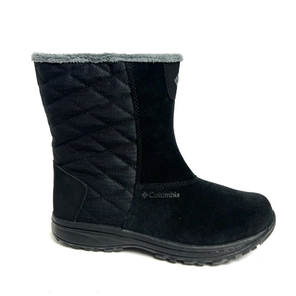 Columbia Womens Ice Maiden Slip II Boot Black Size 7.5 M